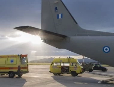 Αερογέφυρα σωτηρίας για 21 μηνών αγοράκι με πνευμονία